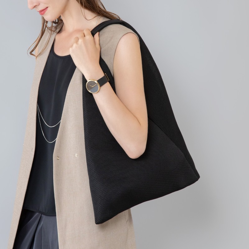 aristella  メッシュサンカクトート /BK